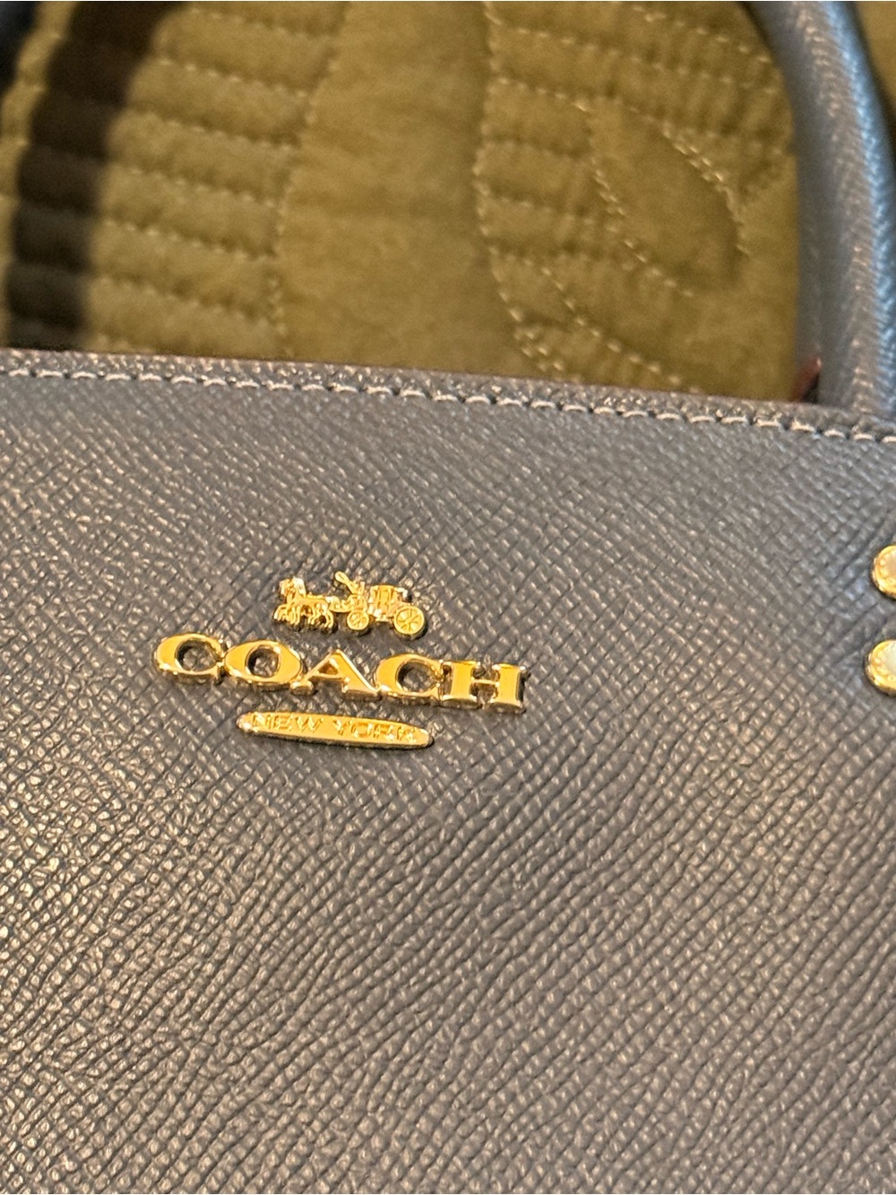 Coach Mini Lillie Carryall- EUC No Strap - Picture 2 of 11